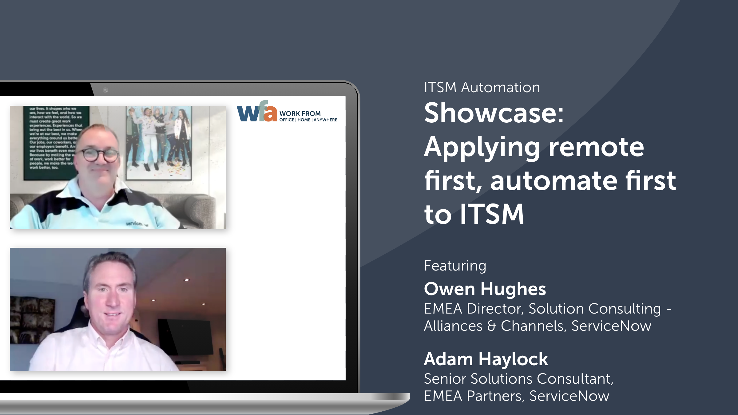 Showcase: Applying remote first, automate first to ITSM
